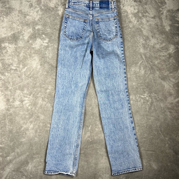 Abercrombie&Fitch Jeans Womens 25 The 90s Straight Ultra High Rise Acid Wash - Picture 3 of 6